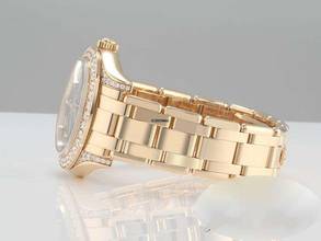 Thumbnail von Rolex Pearlmaster 34 81158 2016 Gelbgold 750 Diamanten Automatik Gold Medium