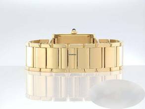 Thumbnail von Cartier Tank Française Gelbgold 750 Lady Damen 18kt Yellow Gold