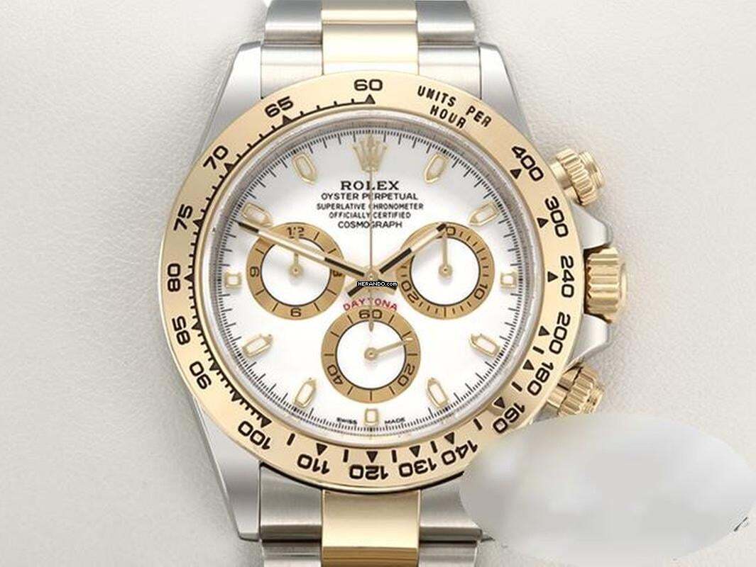 Rolex Daytona 116503 2023 Stahl Gelbgold 750 Diamanten Chronograph Automatik
