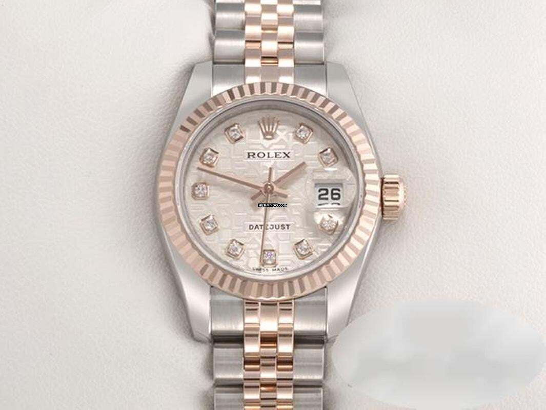 Rolex Lady-Datejust 26mm 179171 2011 Stahl Roségold 750 Diamanten Automatik