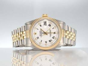 Thumbnail von Rolex Datejust 31 Medium Stahl Gelbgold 750 Diamanten Automatik Stainless Steel 18kt Yellow Gold Stahl Jubilé-band Chronometer Oyster White Dial
