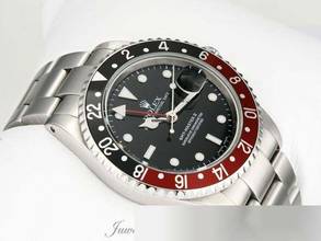 Thumbnail von Rolex GMT-Master II Stahl 16710 2000 Coke Automatik Edelstahl Herrenuhr Stainless Steel Oyster-band Chronometer Black Dial