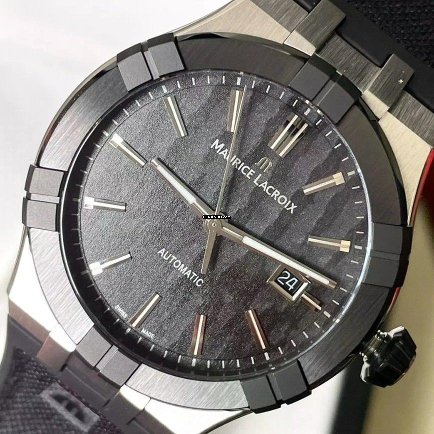 Maurice Lacroix AIKON Aikonic Automático 43mm NUEVO CONJUNTO COMPLETO