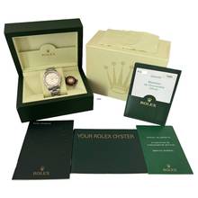 Thumbnail von Rolex Datejust Turn-O-Graph Turn-O-Graph 16264 Silver Luminova dial 2003 Full Set TOP Condition