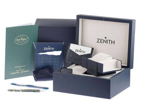 Zenith Defy Extreme Diver Ref.97.9600.3620/21.I300 2026 Full Set Ungetragen Defy Extreme Diver Faltschließe Titan