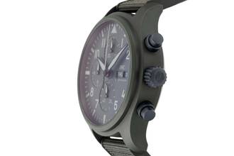 Thumbnail von IWC Fliegeruhr Chronograph Top Gun Keramik / Titan Automatik Ref. IW389106 B&P