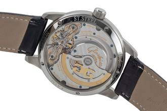 Thumbnail von Glashütte Original PanoMaticLunar Stahl Automatik Herrenuhr Ref 1-90-02-02-02-04 B&P 2009