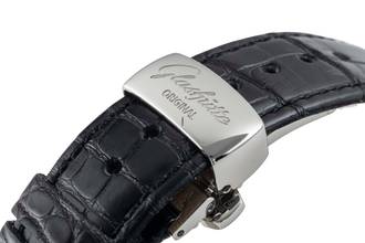 Thumbnail von Glashütte Original PanoMaticLunar Stahl Automatik Herrenuhr Ref 1-90-02-02-02-04 B&P 2009