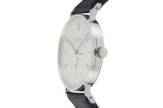 Thumbnail von NOMOS Tangente 38 Glashütte Tangente 38 Stahl Handaufzug Herrenuhr Ref. 165 B&P 2022