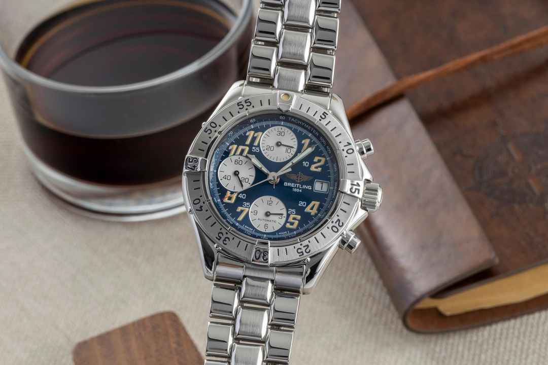  Breitling Colt Chronograph Automatic Edelstahl Automatik Herrenuhr Ref. A13035.1 