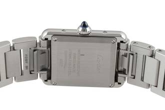 Thumbnail von Cartier Tank Must de Cartier Small Lady Stahl Damenuhr Ref. WSTA0051 Klassiker