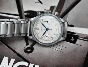 Thumbnail von Longines RARE 13ZN WATERPROOF CHRONOGRAPH REF 3870 FROM 1941 VINTAGE