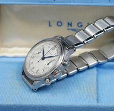 Thumbnail von Longines RARE 13ZN WATERPROOF CHRONOGRAPH REF 3870 FROM 1941 VINTAGE