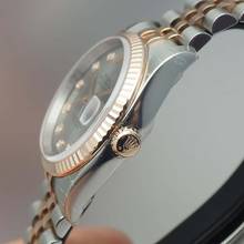 Thumbnail von Rolex Datejust 36 Diamonds 116231 Stahl RoséGold 18k/750 Box+docs Ungetragen verklebt!
