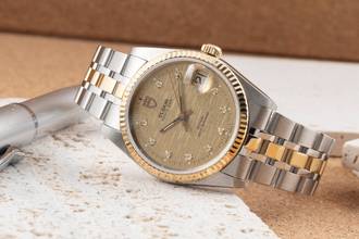 Thumbnail von Tudor Prince Date Stahl / Gold Diamanten Automatik Ref. 74033