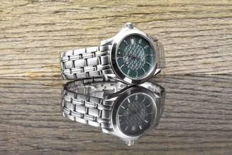 Thumbnail von Omega Seamaster 120 M Jacques Mayol Limited Edition Green Dial - Vintage B&P