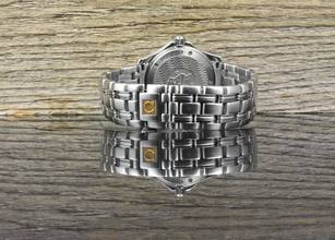 Thumbnail von Omega Seamaster 120 M Jacques Mayol Limited Edition Green Dial - Vintage B&P