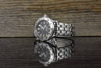 Thumbnail von Omega Seamaster Diver 300 M Professional 300M Mid Size Quarz 36MM NICE VINTAGE - Tritium