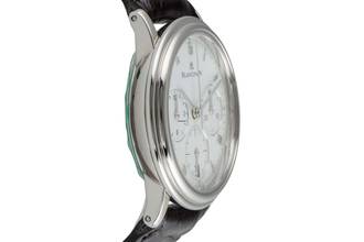 Thumbnail von Blancpain Villeret Chronograph Stahl Automatik Herrenuhr Ref. 1185-1127