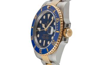 Thumbnail von Rolex Submariner Date Stahl / Gold Bluesy Ref. 116613LB Box & Papiere 2015