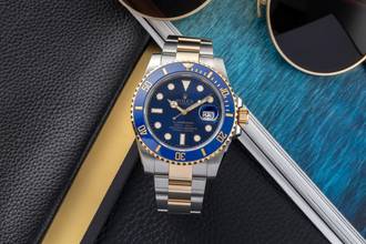 Thumbnail von Rolex Submariner Date Stahl / Gold Bluesy Ref. 116613LB Box & Papiere 2015