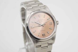 Thumbnail von Rolex Air King 14000M Pink idealne LC100 Pełny zestaw F-seria z pierwszej ręki