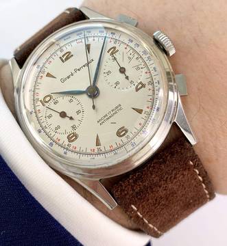 Girard Perregaux Vintage Chronograph 38mm Stahl Steel