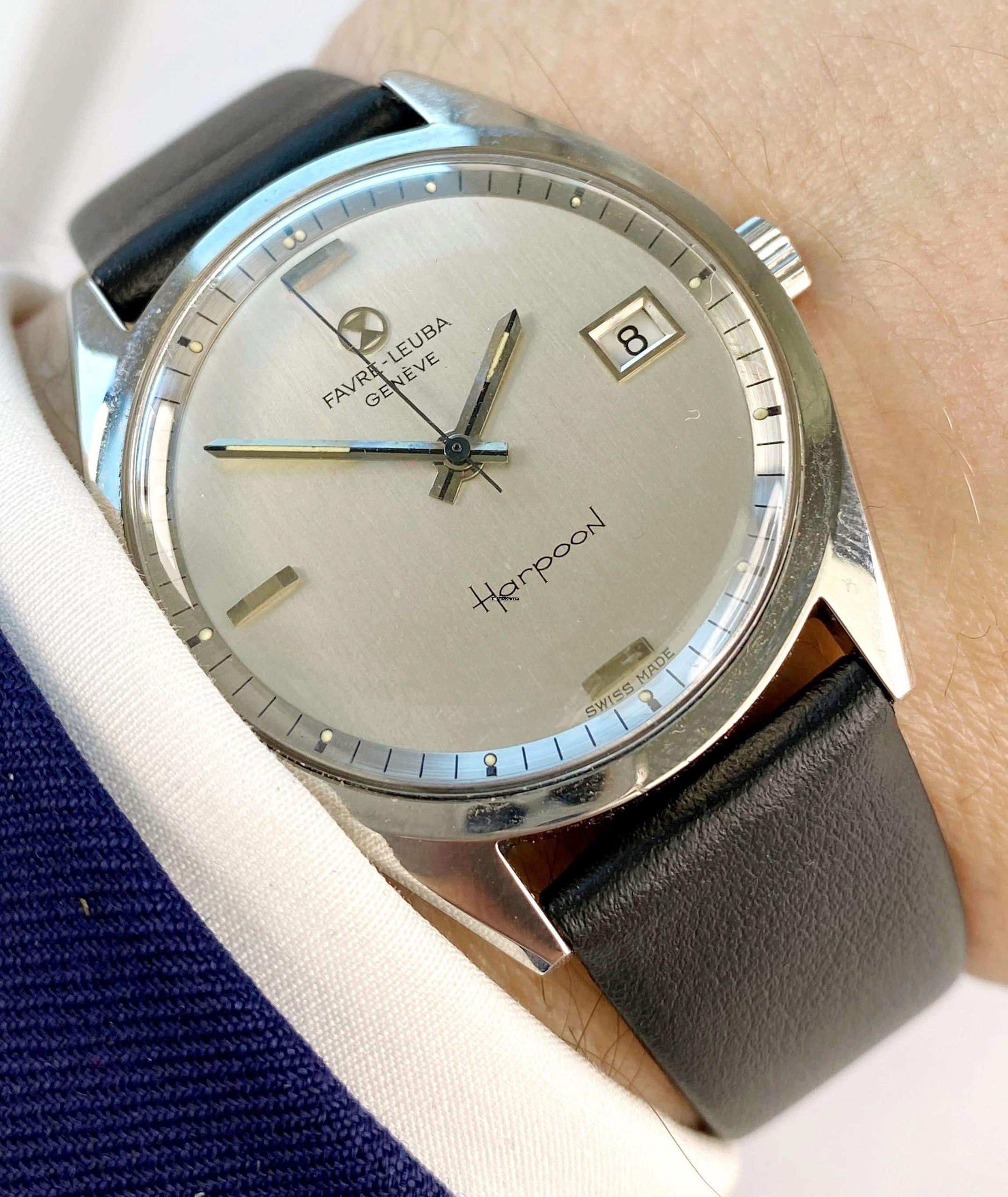 Favre-Leuba Harpoon Vintage Automatik Top Condition