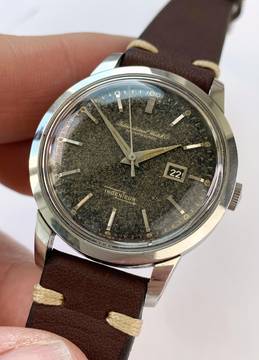 IWC Ingenieur Automatic Rare Ingenieur Vintage Automatic Automatik ref 666 Black Tropical Stardust Dial 666