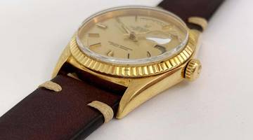 Thumbnail von Rolex Day-Date 36 36mm Vintage Solid Gold Linen Sigma Dial 1803 1803