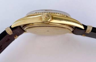 Thumbnail von Rolex Day-Date 36 36mm Vintage Solid Gold Linen Sigma Dial 1803 1803