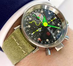 Thumbnail von Alain Silberstein Krono 2 Bauhaus Limited Edition Chronograph Atomatic Triple Date Automatik