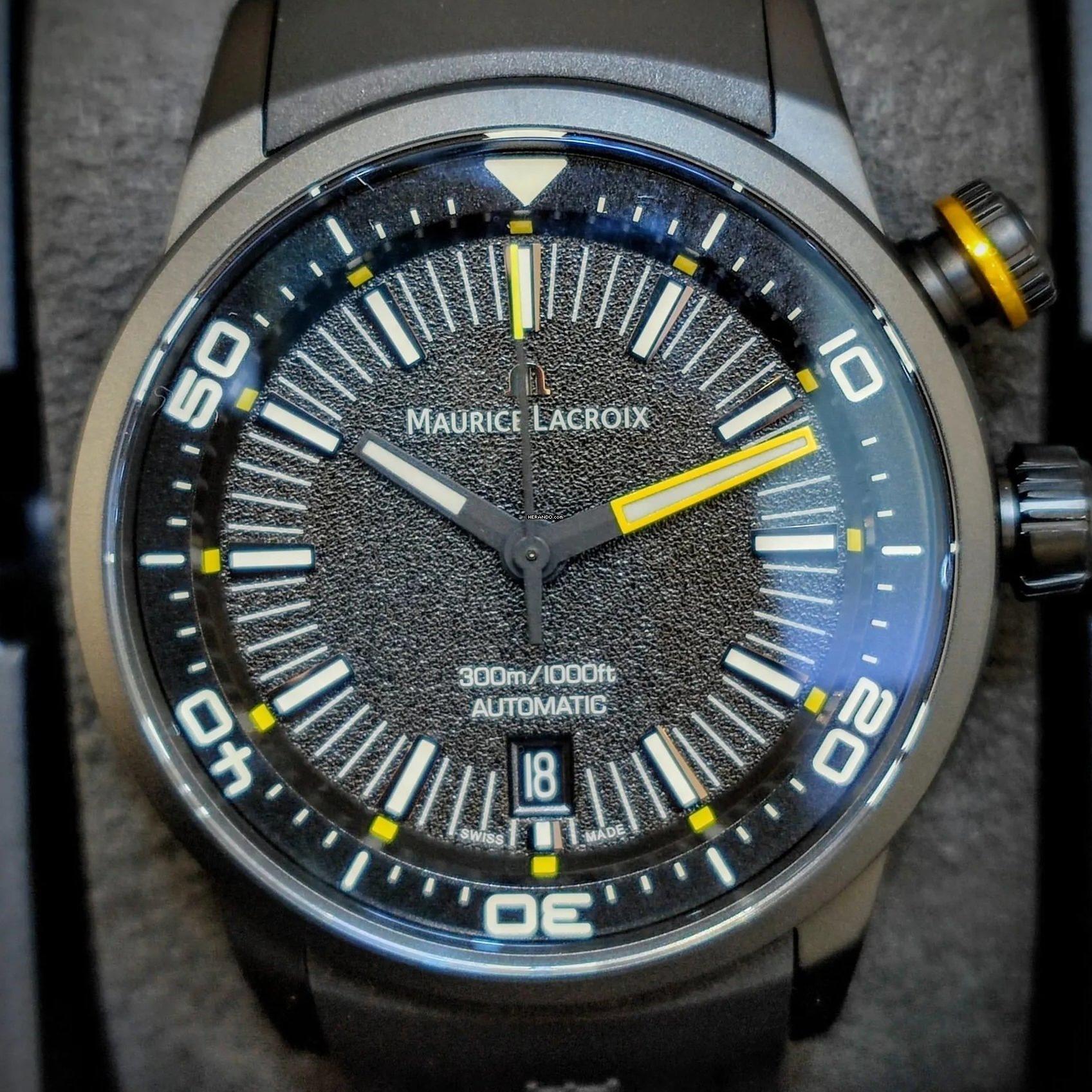 Maurice Lacroix Pontos S Diver 42mm NEW FULL SET