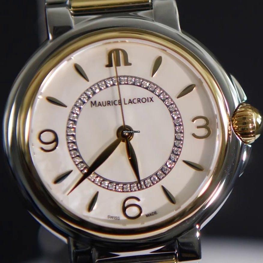 Maurice Lacroix Fiaba 32 Mm Fiaba Duotone NUOVO COMPLETO