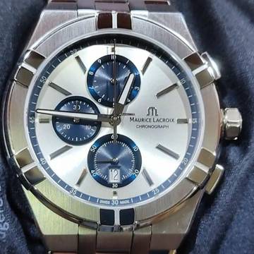 Maurice Lacroix AIKON QUARTZ CHRONOGRAPH NEW FULL SET