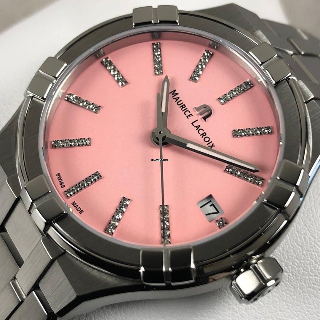 Maurice Lacroix AIKON Quartz Colours Edition Ed NUOVO SET COMPLETO