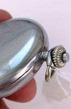 Thumbnail von Orologio da tasca vintage Heuer con cronografo in acciaio 52mm