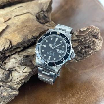 Rolex Submariner Date Submariner Date - Matte Dial - FULLSET 1984 - transitional - Ref. 16800 original papers and revi papers