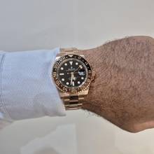 Thumbnail von Rolex GMT-Master II Rootbeer růžové zlato 40mm Automatický kompletní