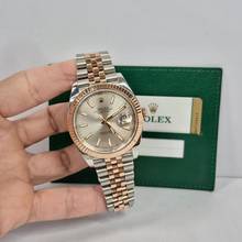 Thumbnail von Rolex Datejust 41 Ouro Rosé & Aço Jubilee Automático Completo