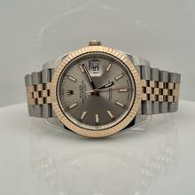 Thumbnail von Rolex Datejust 41 Ouro Rosé & Aço Jubilee Automático Completo