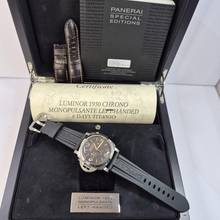 Thumbnail von Panerai Luminor 1950 Linkshandige Chrono-Monopulsante 8 Tage 47mm Complete Winding