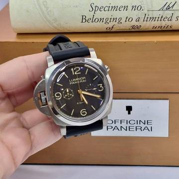 Panerai Luminor 1950 Left-hand Chrono-Monopulsante 8 Days 47mm Corda Completo