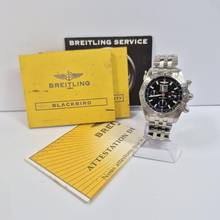 Thumbnail von Breitling Blackbird Chronomat Blackbird Steel Limited Edition 44mm Automatic Complete