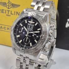 Thumbnail von Breitling Blackbird Chronomat Blackbird Steel Limited Edition 44mm Automatic Complete