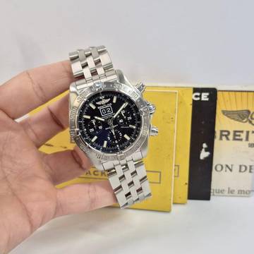 Breitling Blackbird Chronomat Blackbird Steel Limited Edition 44mm Automático Completo