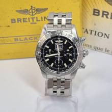 Thumbnail von Breitling Blackbird Chronomat Blackbird Steel Limited Edition 44mm Automatic Complete