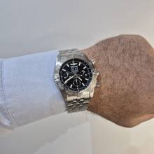 Thumbnail von Breitling Blackbird Chronomat Blackbird Steel Limited Edition 44mm Automatic Complete