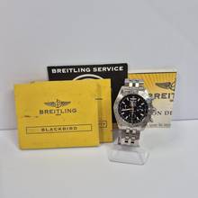 Thumbnail von Breitling Blackbird Chronomat Blackbird Steel Limited Edition 44mm Automatic Complete