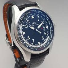 Thumbnail von IWC Fliegeruhr Worldtimer Pilot Fliegeruhr Worldtimer 326201 Stahl/Leder IWC Box